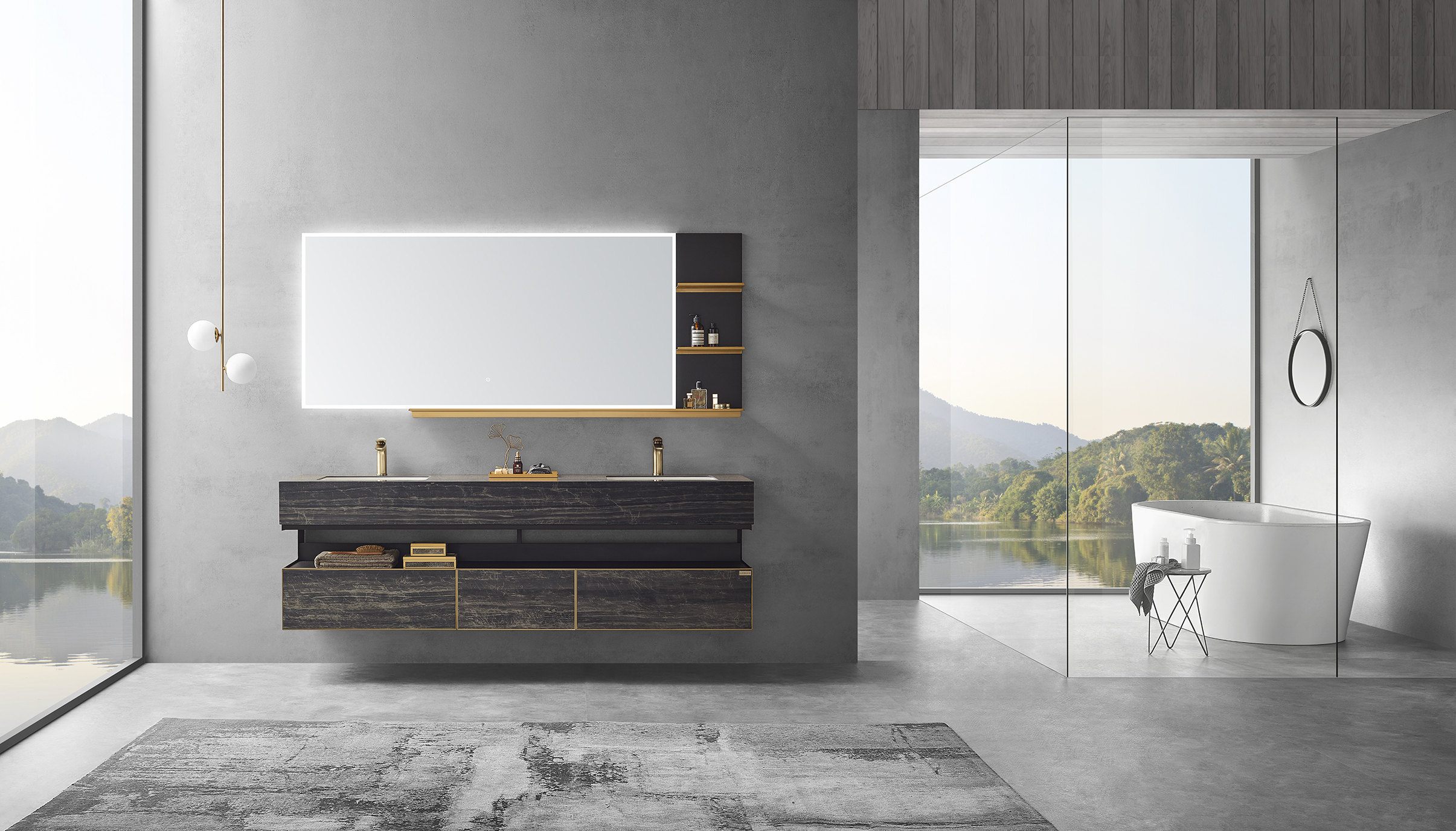 浪登洁具：内外兼修，打造不锈钢浴室柜知名品牌(图4)