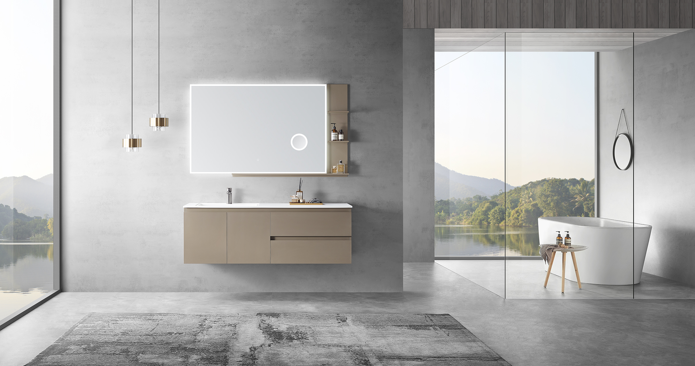 浪登洁具：内外兼修，打造不锈钢浴室柜知名品牌(图2)