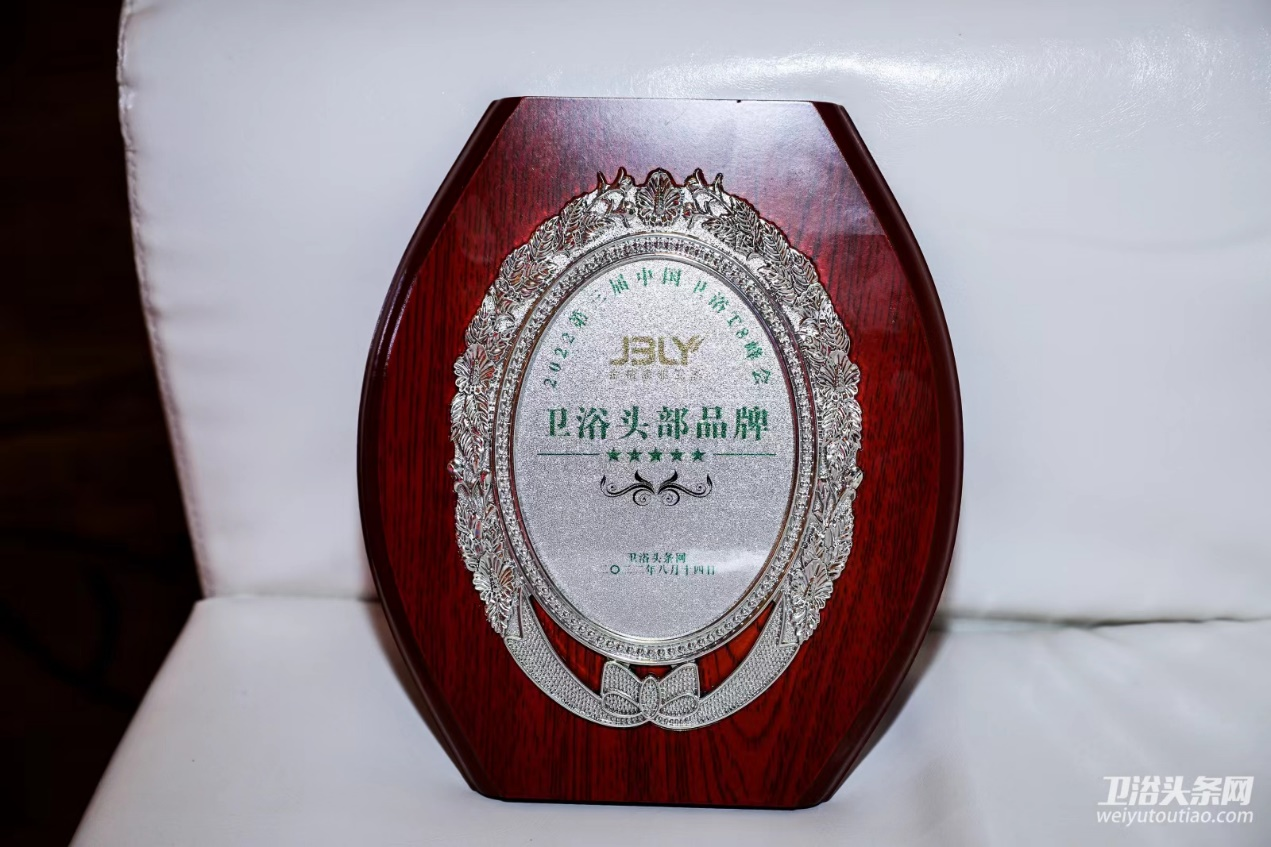 2022中国卫浴T8峰会盛大举行，金柏丽雅获颁“卫浴头部品牌”(图5)