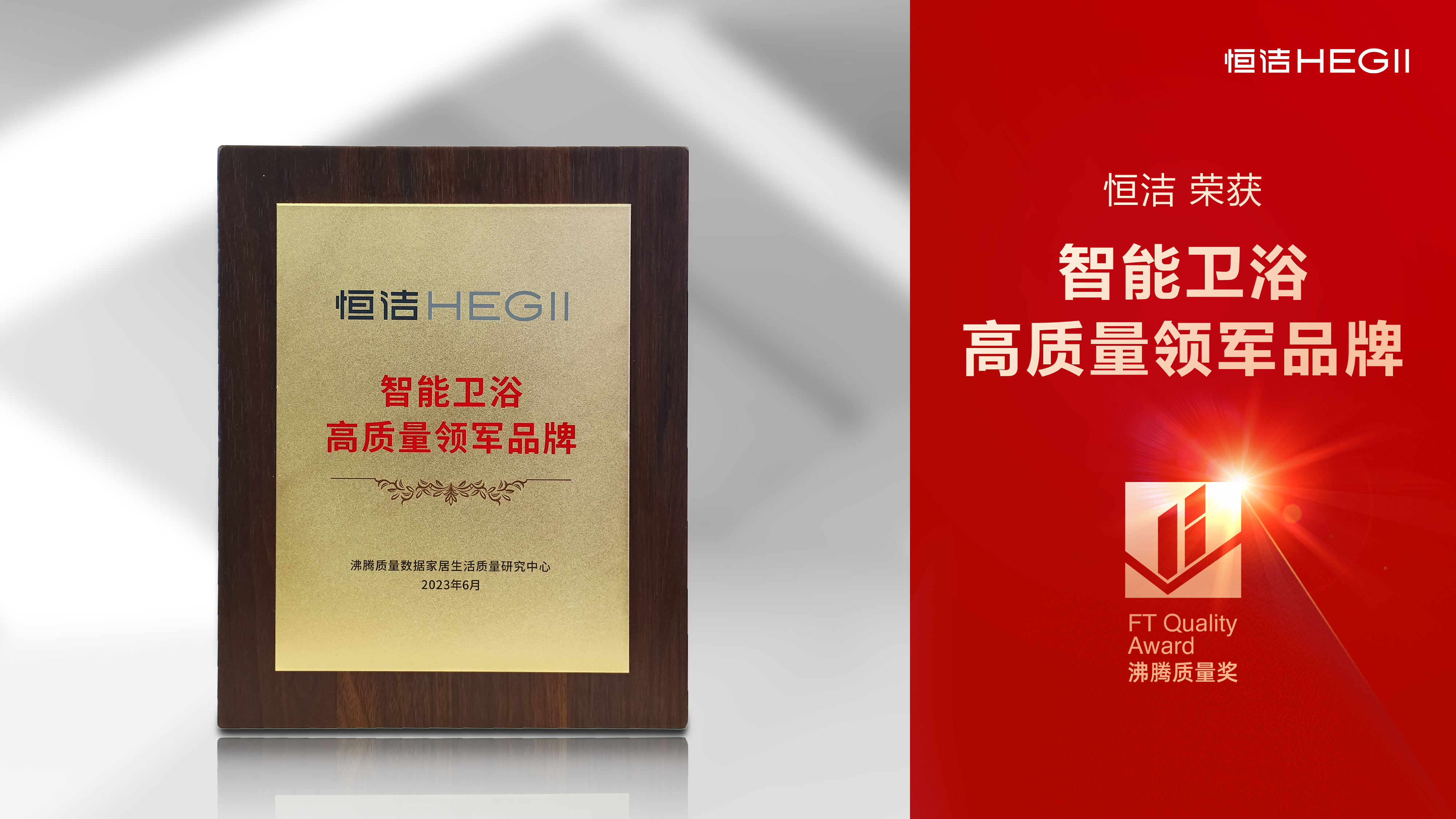 实力“质”胜，行业第一！恒洁以9项大奖领衔2023上半年度沸腾质量奖测评(图4)