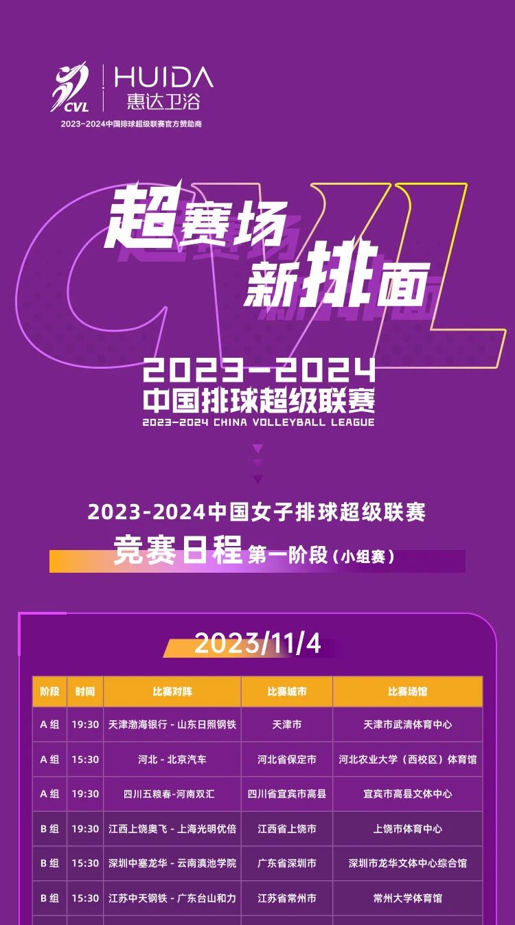 【官宣】惠达卫浴成为2023-2024中国排球超级联赛官方赞助商(图7)