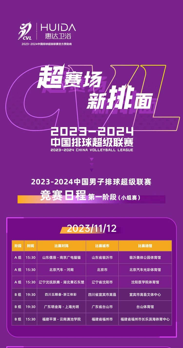 【官宣】惠达卫浴成为2023-2024中国排球超级联赛官方赞助商(图13)