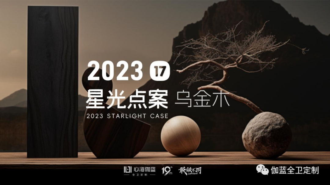 星光点案 | 第17期 追寻自然之美：乌金木浴室柜带来的别样魅力(图1)