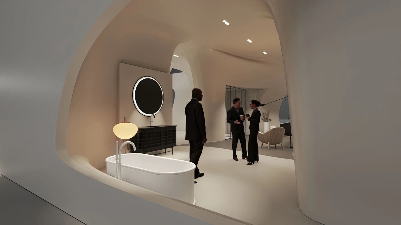 【洞CAVE·自然艺境】 | FAENZA X 2024上海国际厨卫展(图6)